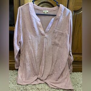 Mauve Pink Blouse